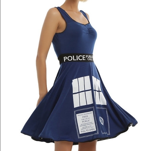 Dresses & Skirts - DOCTOR WHO TARDIS COSPLAY DRESS